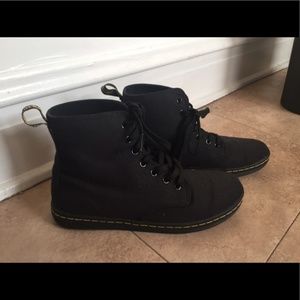 Black Canvas Doc Marten's